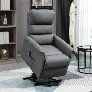 sterling power lift assist recliner chair heather grey